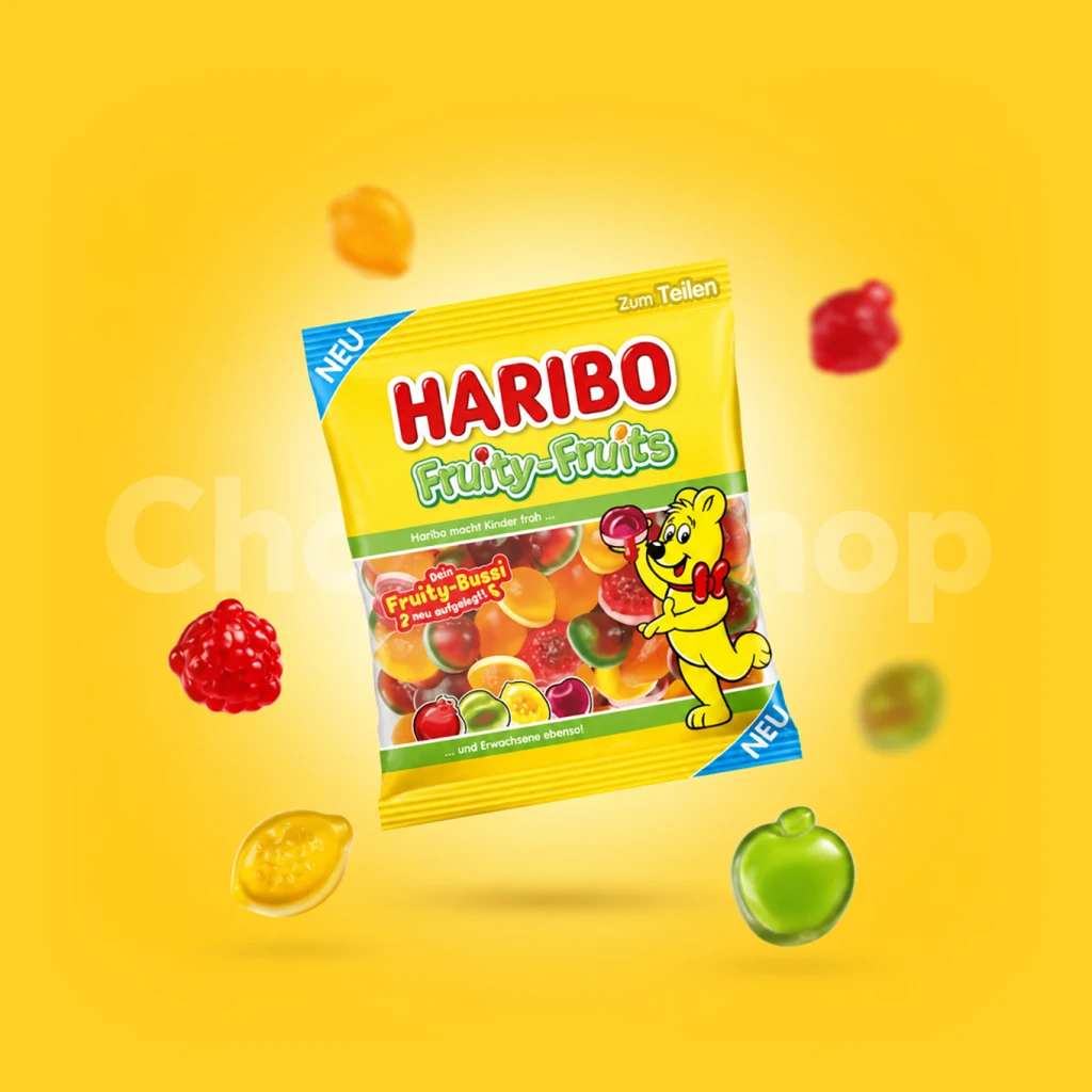 پاستیل هاریبو میوه‌ای مخلوط ۱۶۰ گرمی