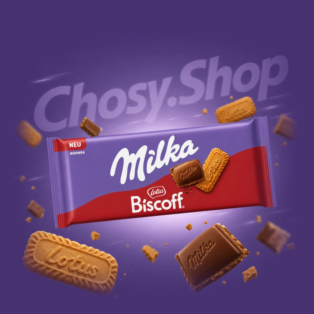 شکلات میلکا با بیسکوییت لوتوس ۹۰ گرم