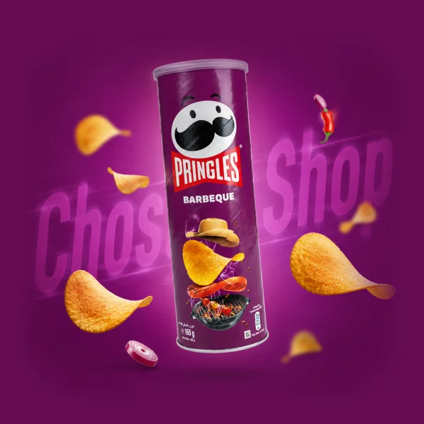چیپس با طعم باربیکیو پرینگلز 165 گرمی | Pringles Barbeque