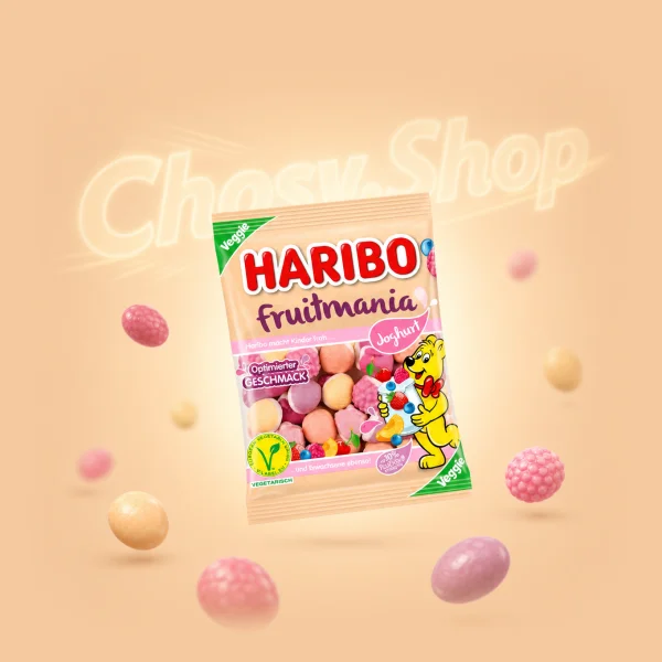 پاستیل ماست و میوه هاریبو فروت‌مانیا ۱۶۰ گرمی