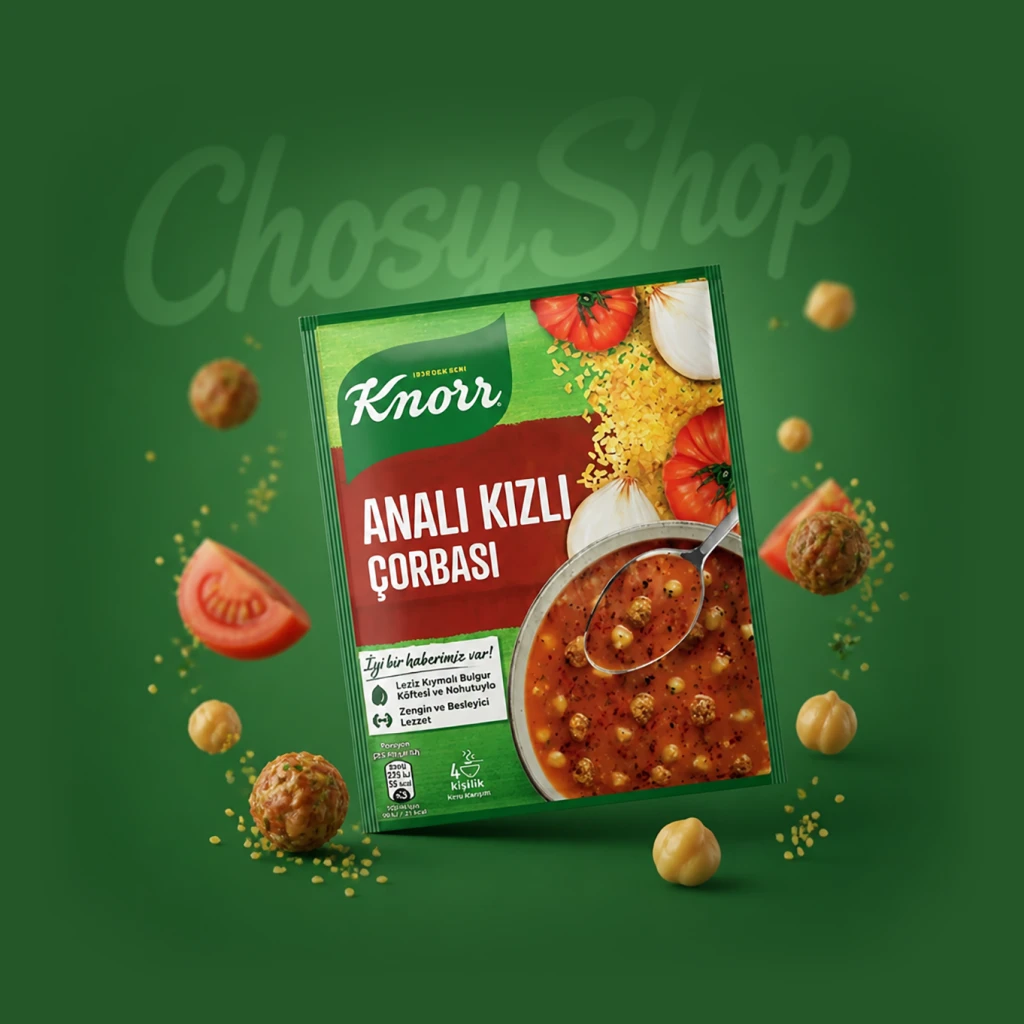 سوپ نیمه آماده کوفته بلغور و گوشت کنور ۷۰ گرمی